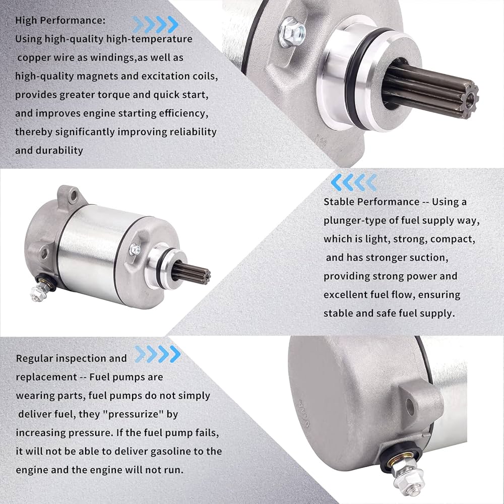 sm1530ページ Amazon.com: Road Passion New 12V Starter Motor Compatible